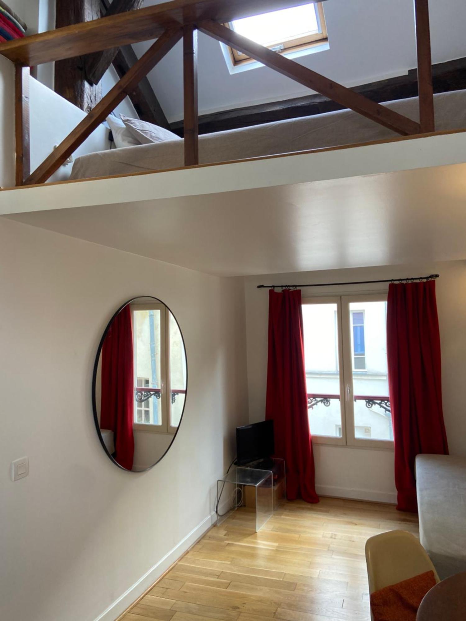 Marais Studio With Mezzanine París Exterior foto