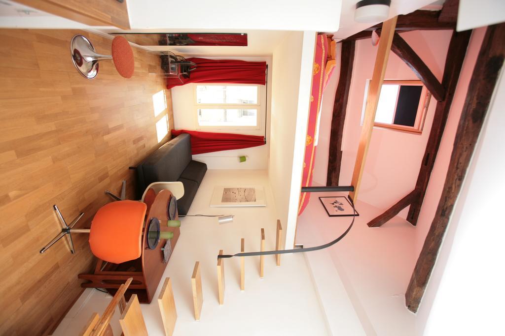 Marais Studio With Mezzanine París Habitación foto